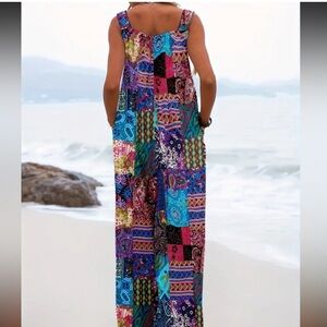 Patchwork jumpsuit size small